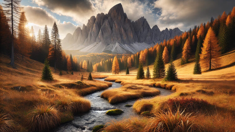 Lago Federa in Autunno